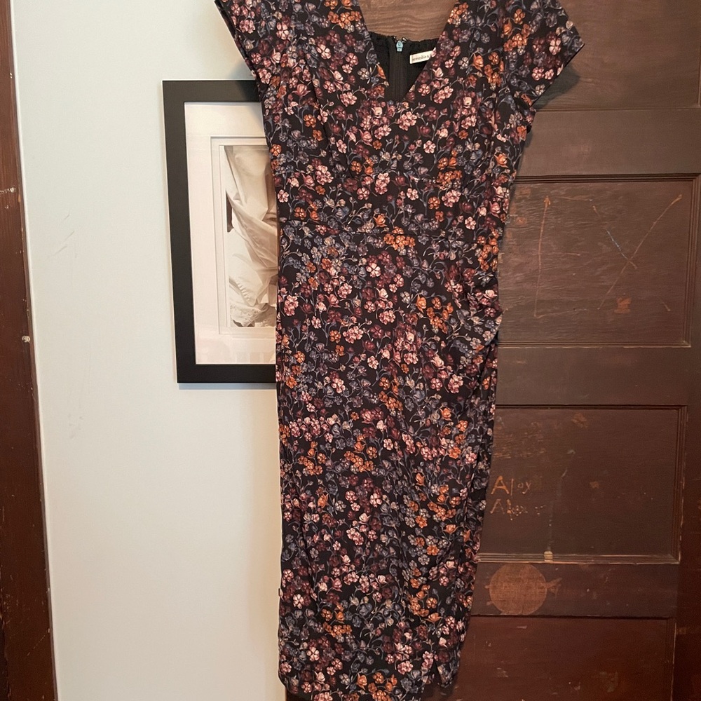 Abercrombie Floral V-Neck Dress